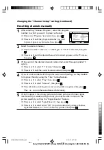 Preview for 20 page of Sony wega KV-AZ212 Operating Instructions Manual