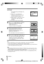 Предварительный просмотр 8 страницы Sony WEGA kv-da29 Operating Instructions Manual