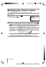 Предварительный просмотр 18 страницы Sony WEGA kv-da29 Operating Instructions Manual