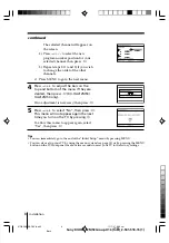 Предварительный просмотр 8 страницы Sony Wega KV-HA142 Operating Instructions Manual