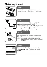 Предварительный просмотр 4 страницы Sony WEGA KV-HG21 Operating Instructions Manual