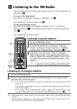 Предварительный просмотр 12 страницы Sony WEGA KV-HG21 Operating Instructions Manual