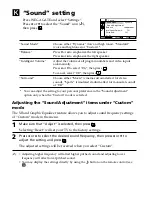 Предварительный просмотр 15 страницы Sony WEGA KV-HG21 Operating Instructions Manual