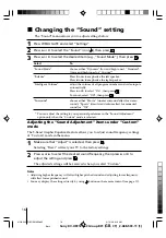 Preview for 16 page of Sony Wega KV-HP212 Operating Instructions Manual