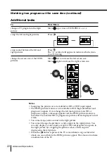 Preview for 22 page of Sony Wega KV-HS29 Operating Manual