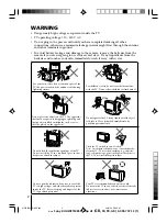 Предварительный просмотр 2 страницы Sony WEGA KV-HW21 Operating Instructions Manual