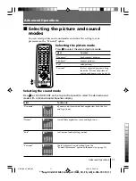 Предварительный просмотр 11 страницы Sony WEGA KV-HW21 Operating Instructions Manual