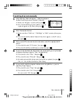 Предварительный просмотр 21 страницы Sony WEGA KV-HW21 Operating Instructions Manual