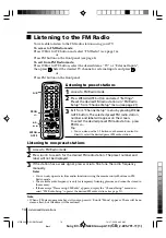 Preview for 14 page of Sony WEGA KV-SP29 Operating Instructions Manual