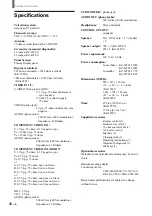 Preview for 58 page of Sony WEGA KZ 42TS1 Operating Instructions Manual