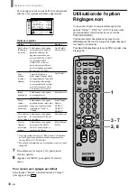 Preview for 96 page of Sony WEGA KZ 42TS1 Operating Instructions Manual