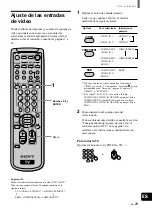 Preview for 145 page of Sony WEGA KZ 42TS1 Operating Instructions Manual