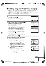 Предварительный просмотр 5 страницы Sony wega trinitron kv-bz215 Operating Instructions Manual