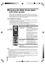 Предварительный просмотр 14 страницы Sony Wega Trinitron KV DA32 Operating Instructions Manual