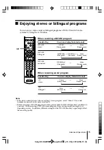 Предварительный просмотр 15 страницы Sony Wega Trinitron KV DA32 Operating Instructions Manual