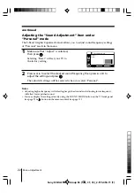 Предварительный просмотр 22 страницы Sony Wega Trinitron KV DA32 Operating Instructions Manual