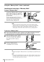 Preview for 44 page of Sony WEGAKE-MX37 Operating Instruction