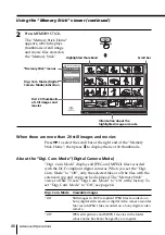 Preview for 46 page of Sony WEGAKE-MX37 Operating Instruction