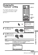 Preview for 81 page of Sony WEGAKE-MX37 Operating Instruction