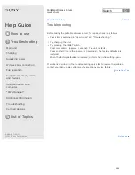 Preview for 312 page of Sony WG-C10 Series Help Manual