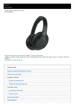 Sony WH-1000XM4 Help Manual preview