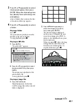 Предварительный просмотр 41 страницы Sony WHG-SLK1i - Audio System Component Operating Instructions Manual