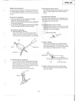 Preview for 3 page of Sony WM-20 Service Manual