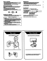 Preview for 3 page of Sony WM-EX10 Operating Instructions