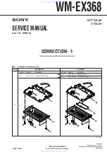 Предварительный просмотр 17 страницы Sony WM-EX368 Service Manual