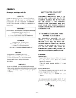 Preview for 2 page of Sony WM-EX50 Service Manual