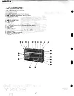 Preview for 2 page of Sony WM-F18 Service Manual