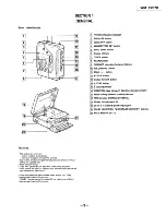 Preview for 3 page of Sony WM-F2078 Service Manual