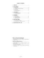 Предварительный просмотр 2 страницы Sony WM-FX141 Service Manual