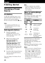 Preview for 48 page of Sony WM-FX877 Operating Instructions Manual