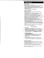 Preview for 2 page of Sony WM-SXF10 Operating Instructions Manual