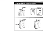 Preview for 4 page of Sony WM-SXF10 Operating Instructions Manual