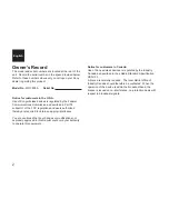 Предварительный просмотр 2 страницы Sony WRT-805A Operating Instructions Manual