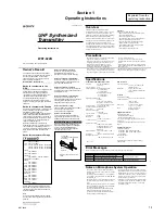 Preview for 5 page of Sony WRT-822B Service Manual