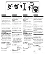 Preview for 2 page of Sony WS-X10FB User Manual