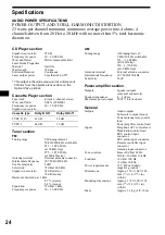 Preview for 24 page of Sony WX-4500X Installation/Connections Operating Instructions Manual