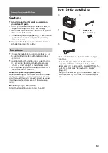 Предварительный просмотр 17 страницы Sony WX-800UI Operating Instructions Manual