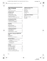 Preview for 4 page of Sony WX-920BT Operating Instructions Manual