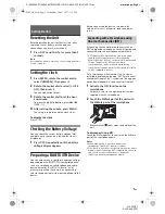 Preview for 7 page of Sony WX-920BT Operating Instructions Manual