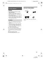 Предварительный просмотр 33 страницы Sony WX-920BT Operating Instructions Manual