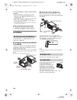 Preview for 36 page of Sony WX-920BT Operating Instructions Manual