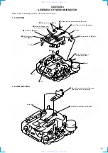 Предварительный просмотр 17 страницы Sony WX-C5000 Service Manual