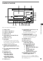 Предварительный просмотр 15 страницы Sony WX-C570 Operating Instructions Manual