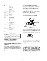 Предварительный просмотр 2 страницы Sony WX-C570 Service Manual