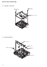 Предварительный просмотр 10 страницы Sony WX-GT77UI - Radio / CD Service Manual