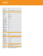 Предварительный просмотр 4 страницы Sony WX-GT80UI Specifications